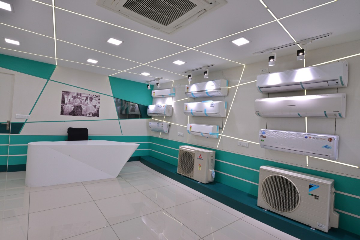 A.C. showroom