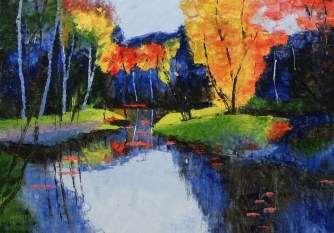 Oil on canvas 24"x24"