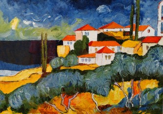 Oil on canvas 18"x24"